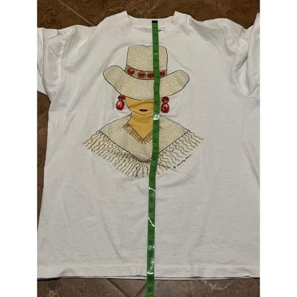 Vintage 90’s FOTL Hand Decorated Homemade Classy Cowgirl Charm Barbie Large - Picture 9 of 9